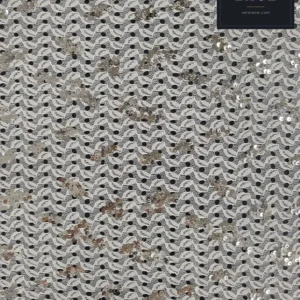 Sequin Lace, 5mm Silver — VL-SQ-0113