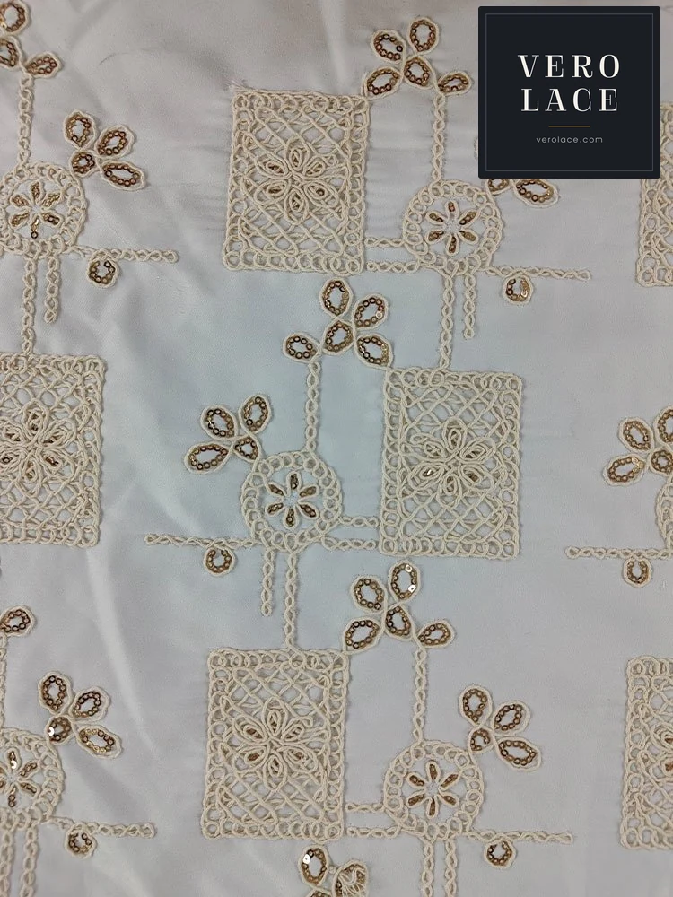 Sequin Lace, Embroidery — VL-SQ-0010