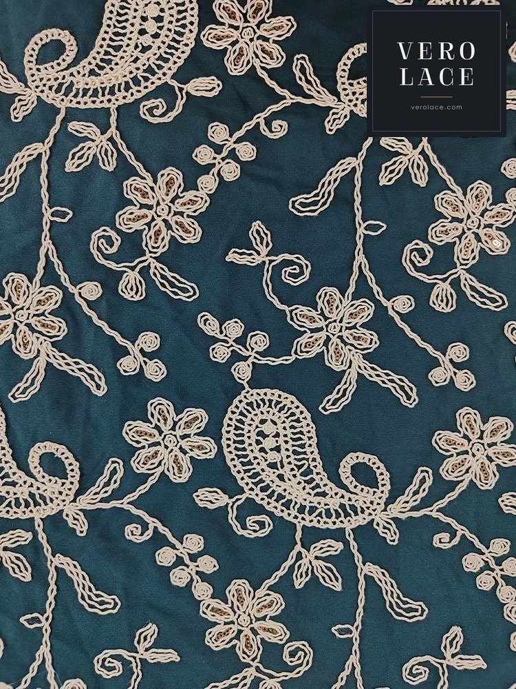 Sequin Lace, Embroidery — VL-SQ-0011
