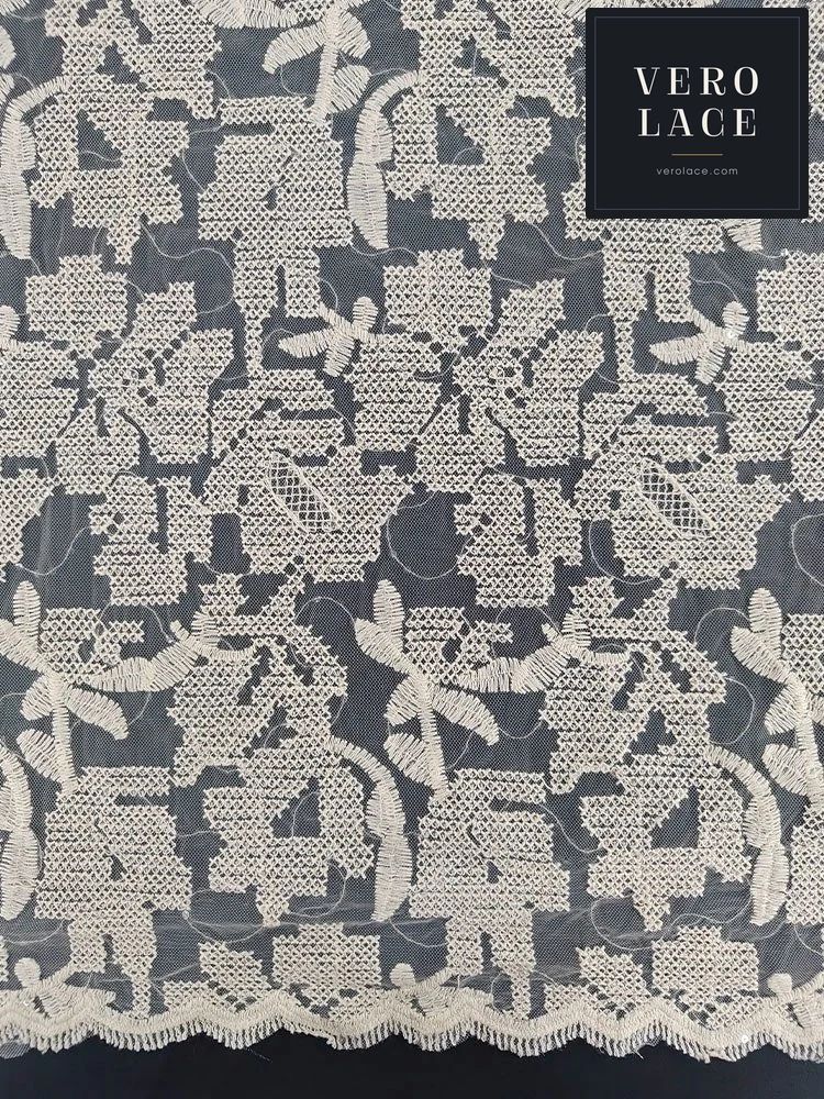 Sequin Lace, Transparent Embroidery — VL-SQ-0005